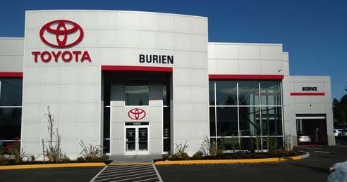Burien Toyota Exterior - Toyota Dealership in Burien, WA