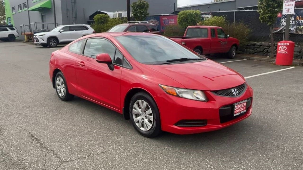 Used 2012 Honda Civic LX with VIN 2HGFG3B51CH537767 for sale in Burien, WA