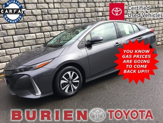 2018 Toyota Prius Prime Premium Burien Wa Area Toyota Dealer