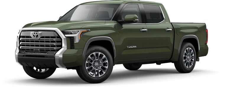 2022 Toyota Tundra Limited in Army Green | Burien Toyota in Burien WA