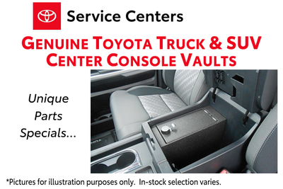 Genuine Toyota Console Vaults